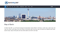 Desktop Screenshot of berlinmap360.com